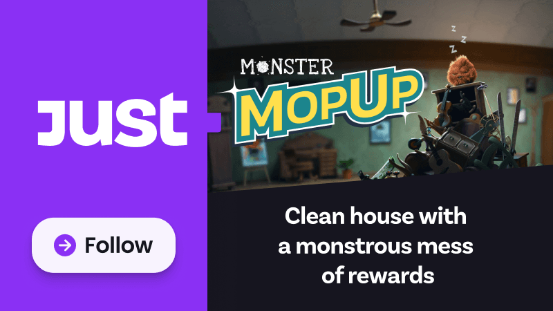 monster mop up slide