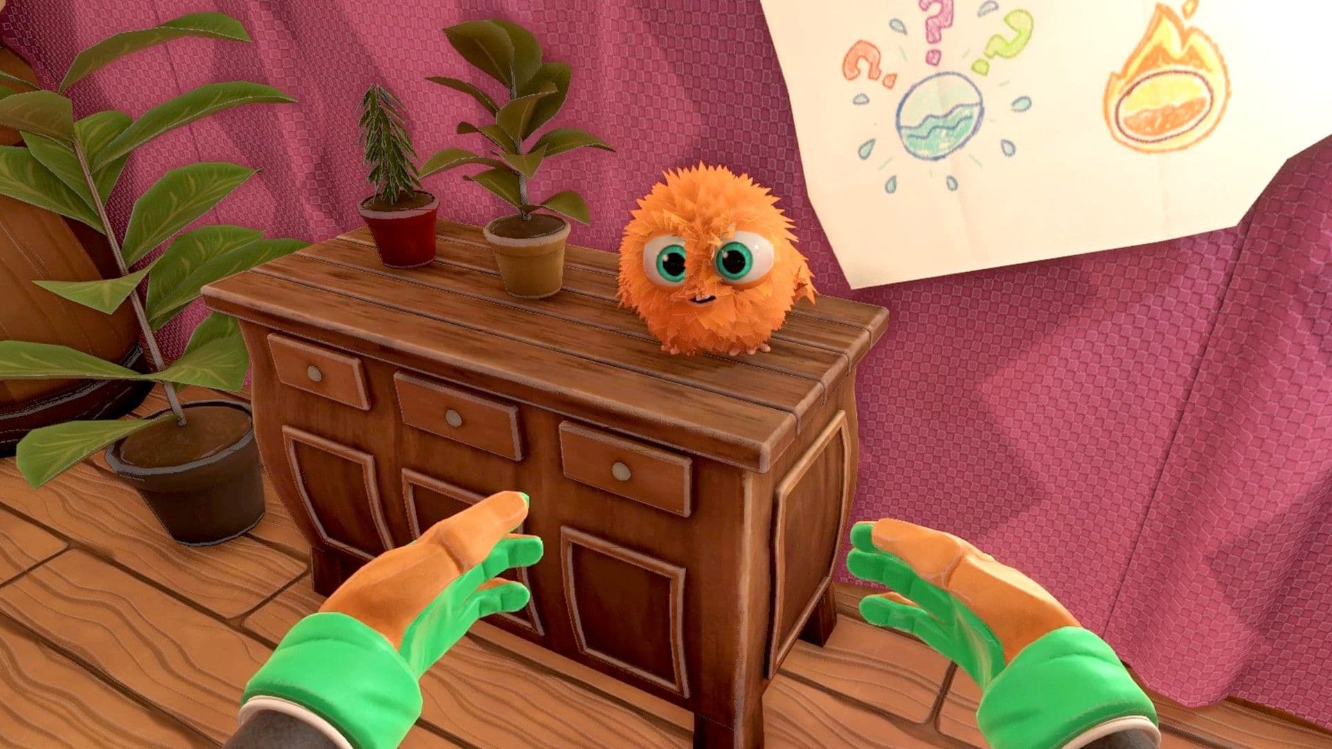 Enter the September Monster Mop Up screenshot contest: 'How did it get up there?!'