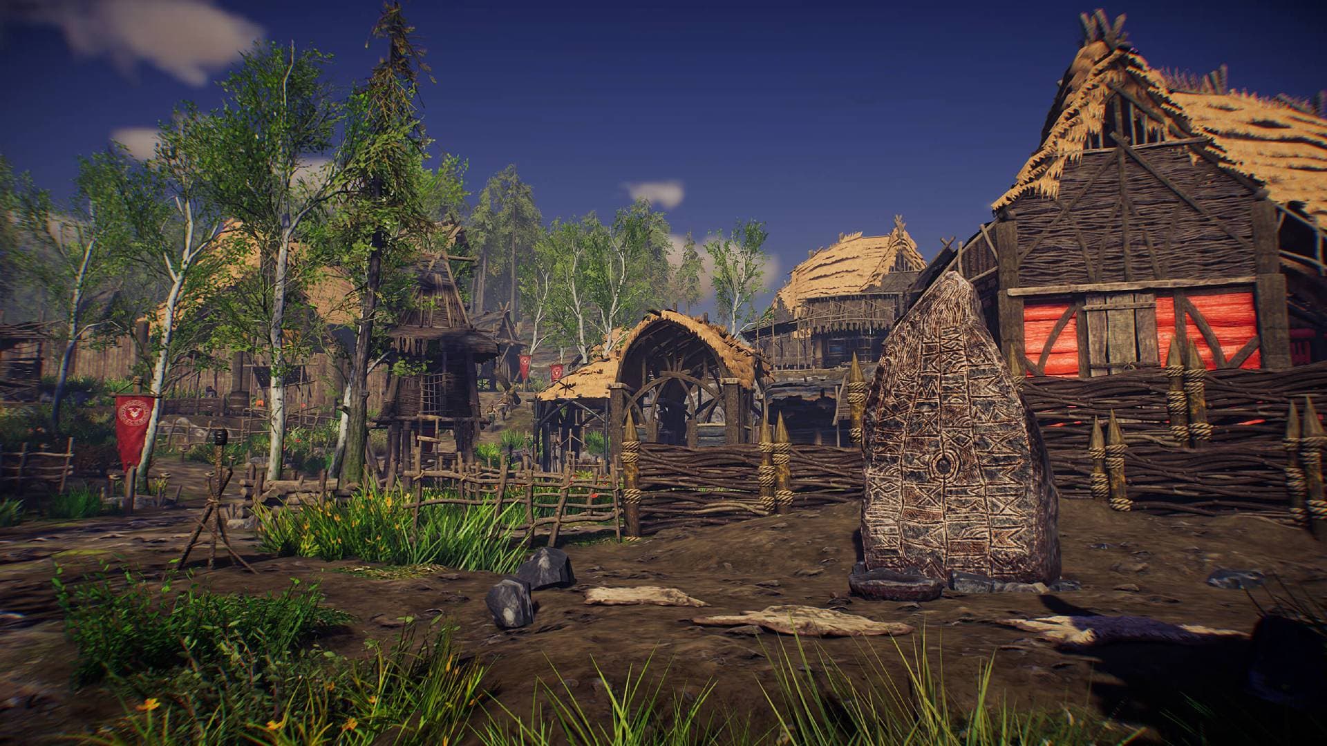 Show off the evolution of your village or outpost!