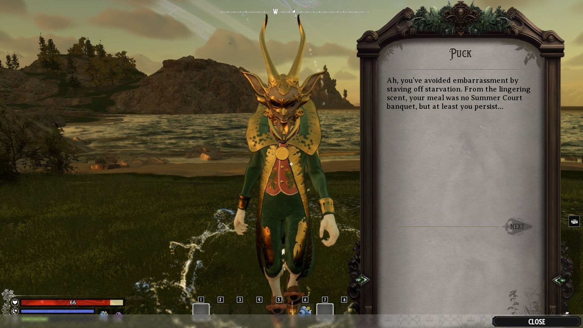 "Best test your nesting prowess." Share your favourite piece of Nightingale dialogue for $3!