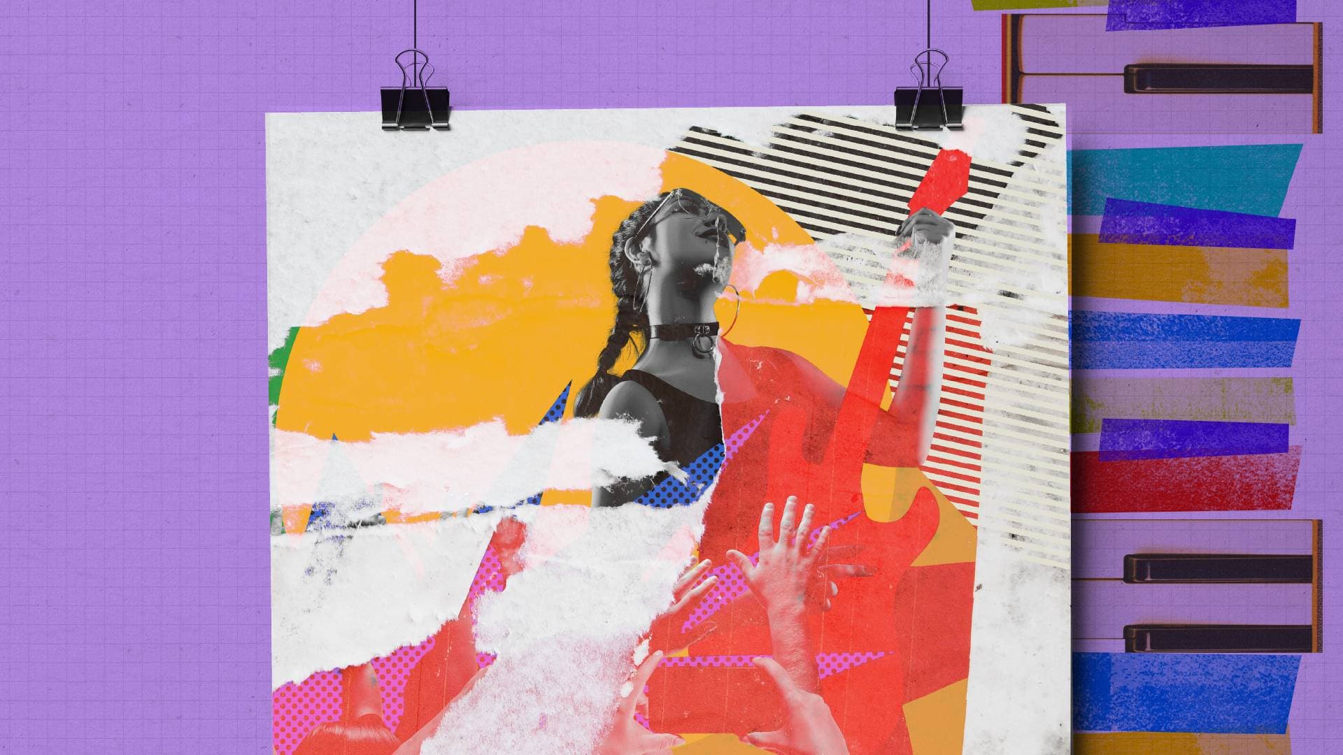 Create the poster for your dream music day festival!