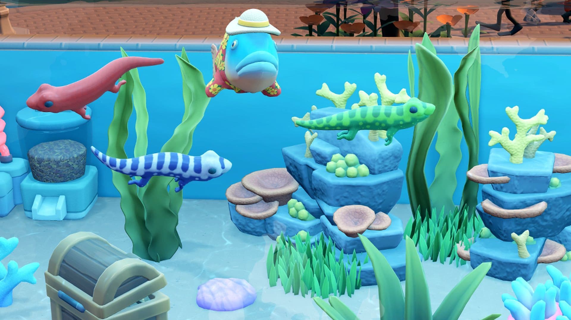 Create the best summer-themed museum you can!