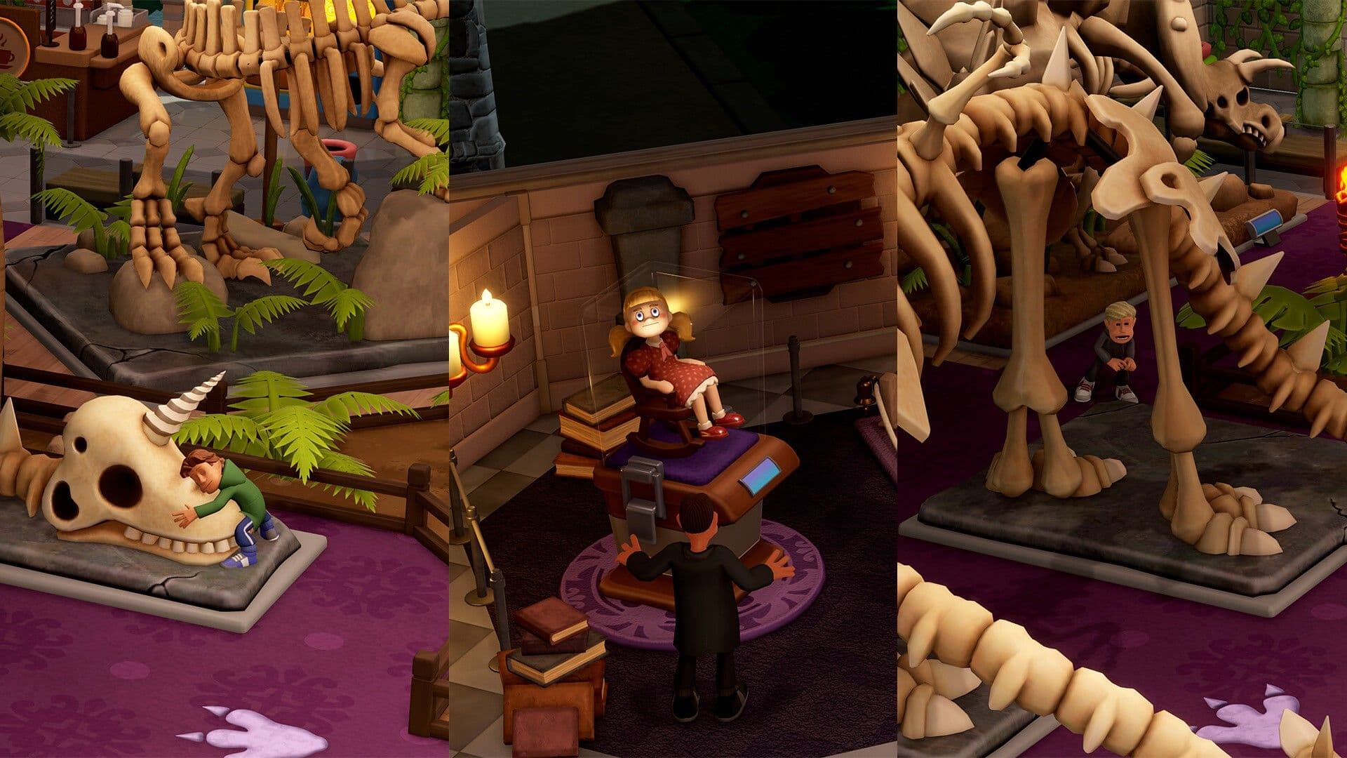 Make a webcomic using images from Two Point Museum!