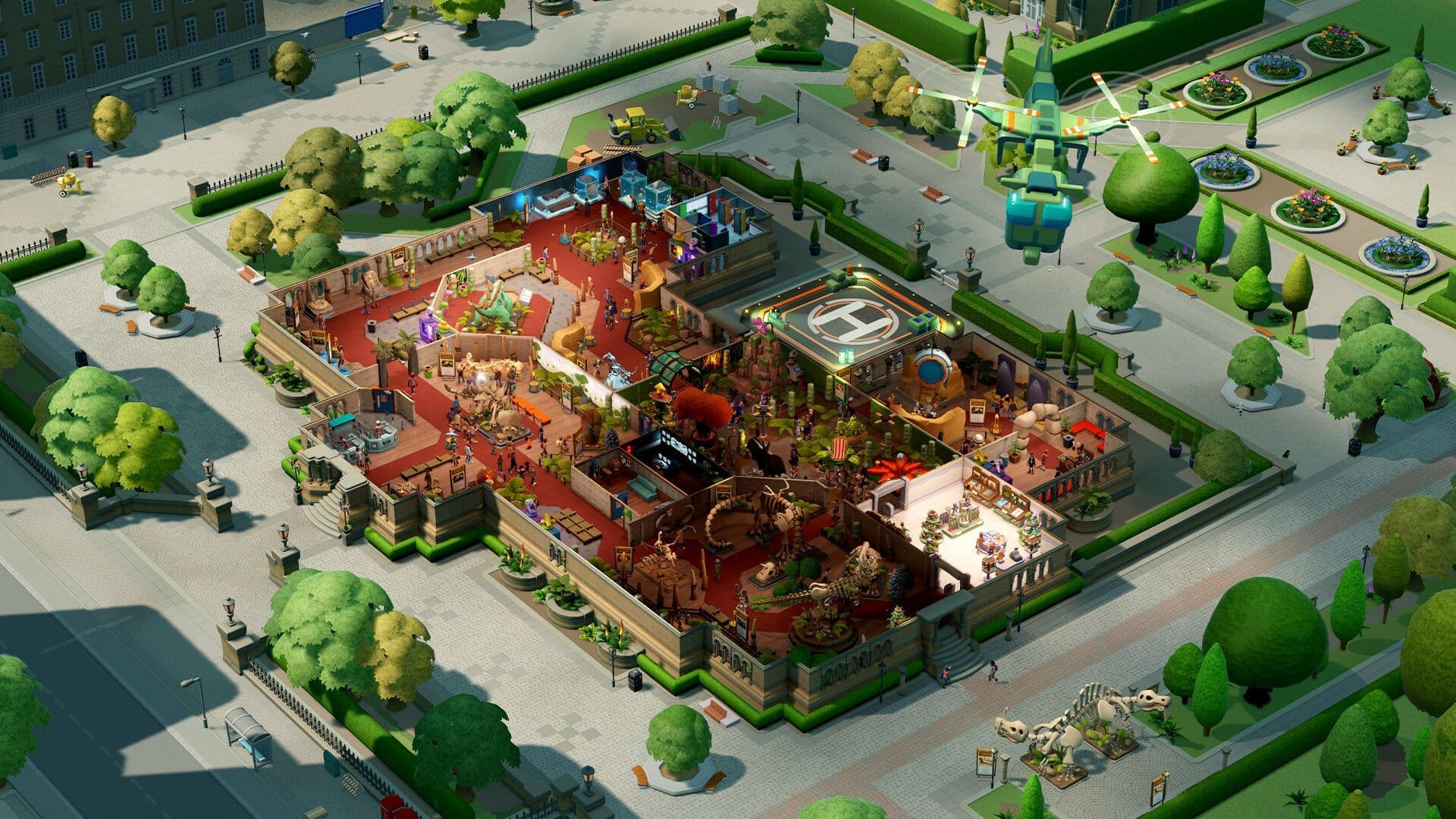 Watch your museum play itself and say what you notice