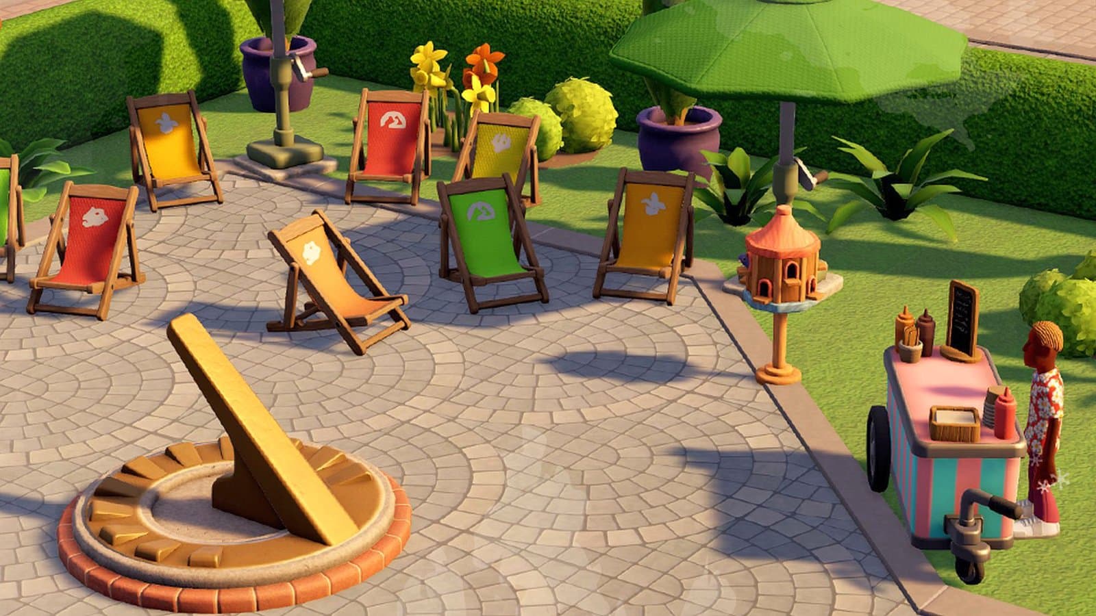 Speedbuild a summer-themed micro museum!⛱️