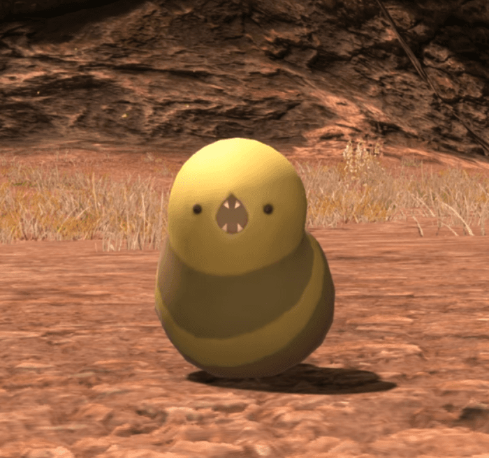 The Great Serpent of Ronka, a tiny, chubby, serpent-like creature