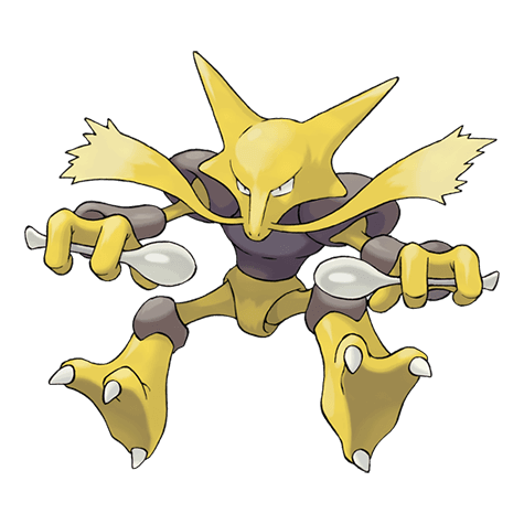 Picture of the Pokémon Alakazam