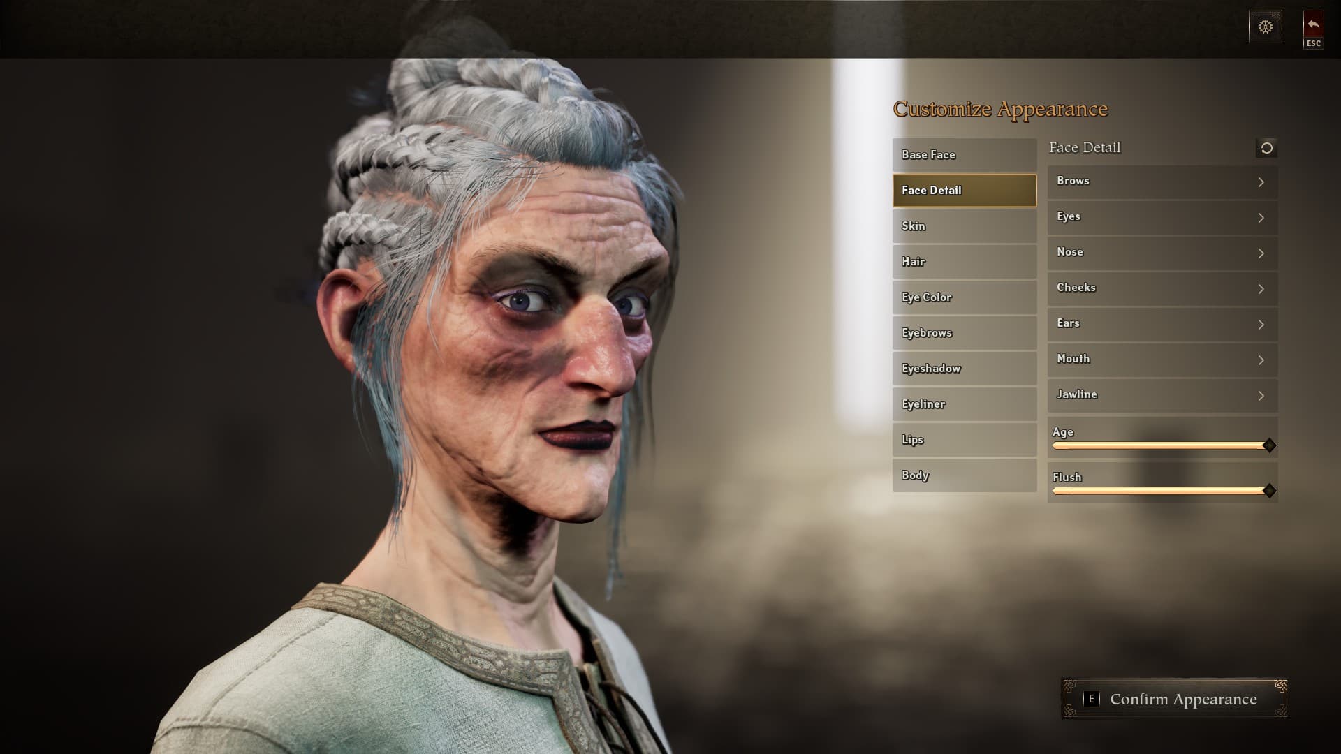 Create a scary-looking character! 💀