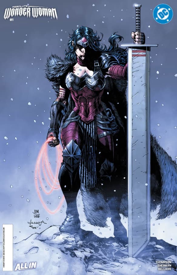 comic cover variant - Absolute Wonder Woman #1