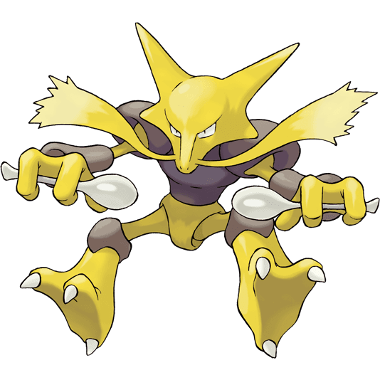 screenshot on Just About of favourite Pokemon Alakazam in 