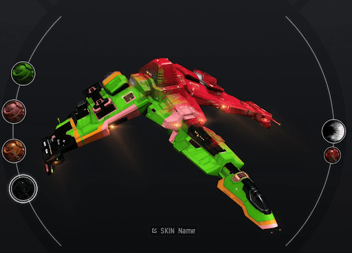 best and worst eve online ship skins vomit green