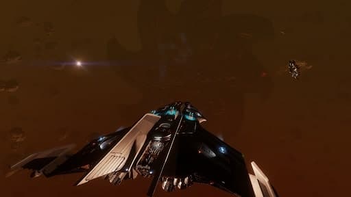 Assault on Titan Thor - Elite Dangerous - flying to the action 3