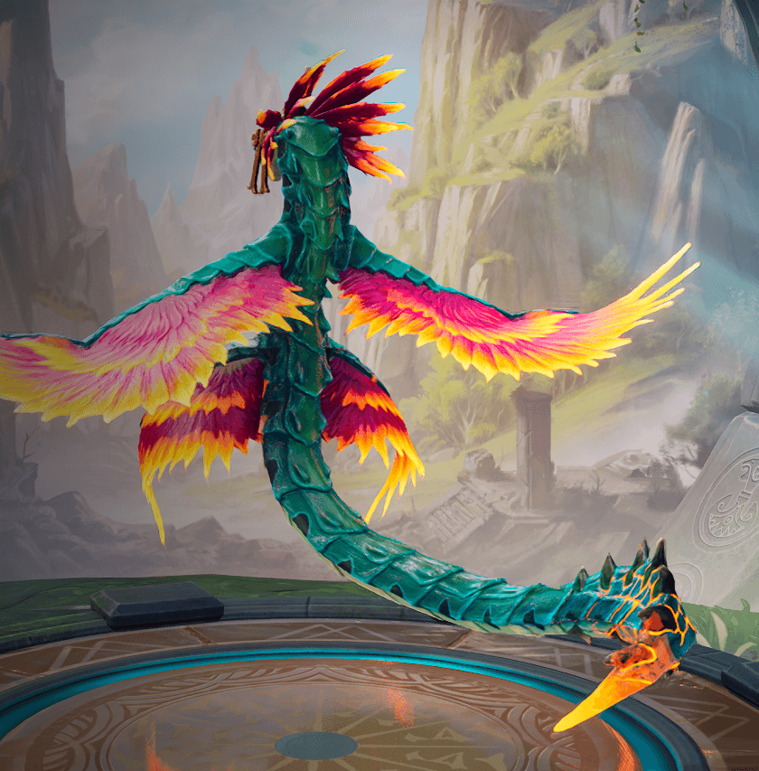 The flamboyant Kukulkan