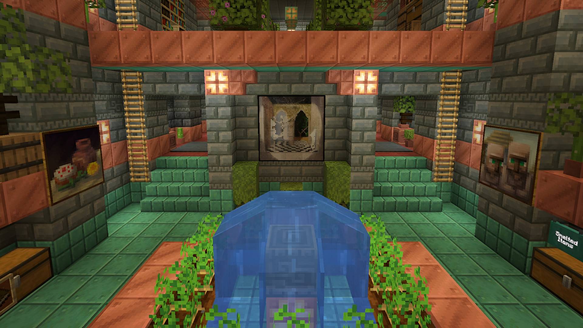 Record a tour of your Minecraft survival base!