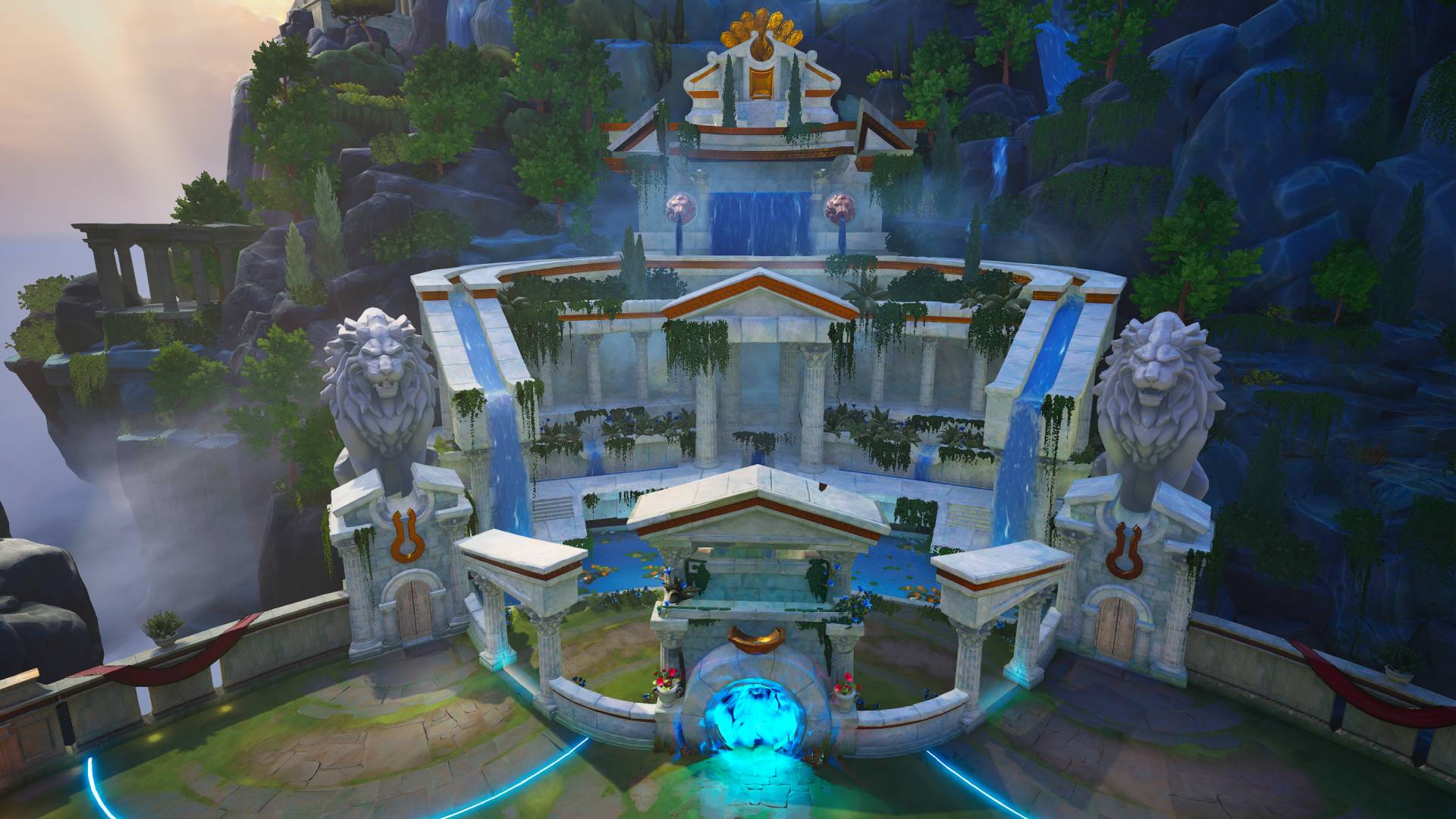 Create a travel brochure or holiday advert for one of the SMITE 2 maps!