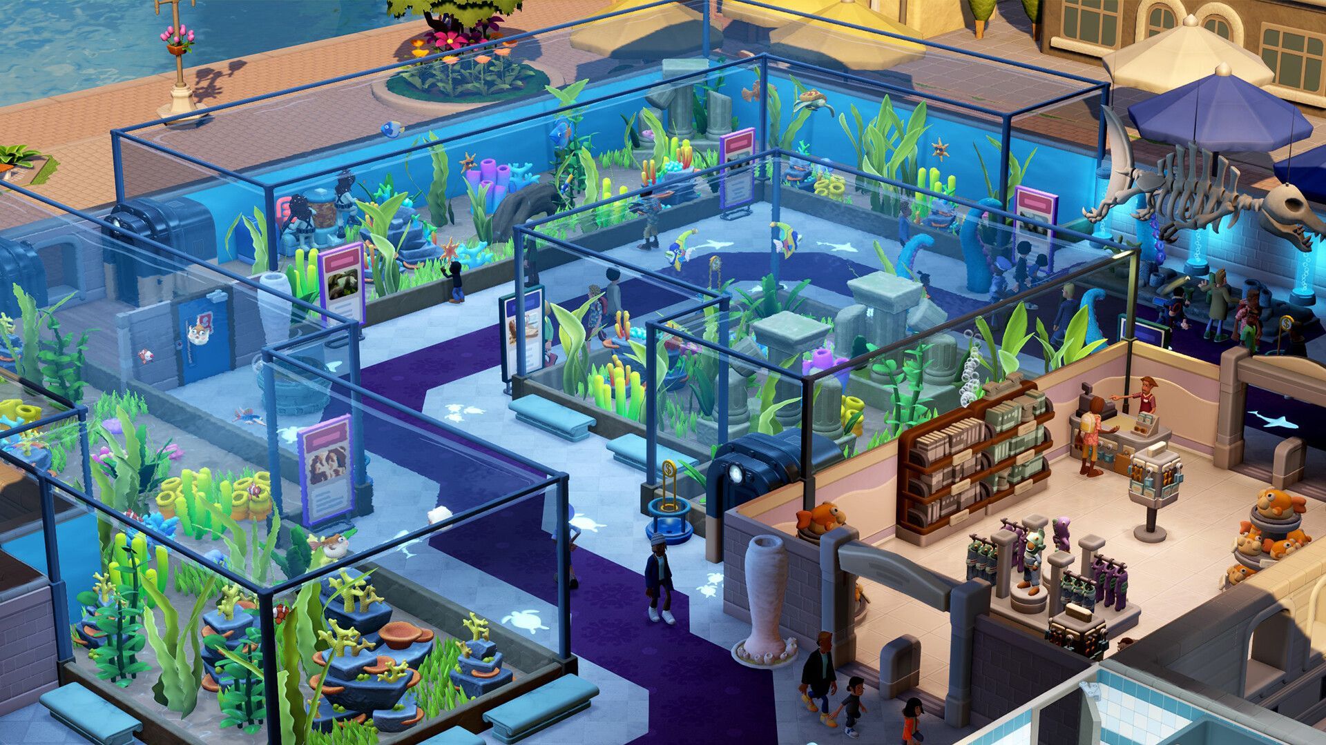 Create the best spring-themed museum you can!