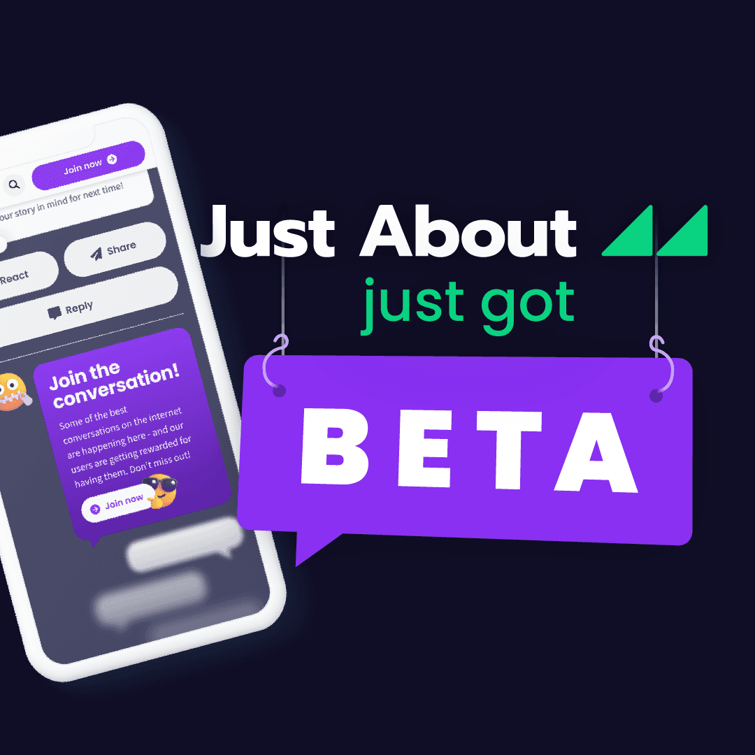 Big news: Just About is officially in Beta!