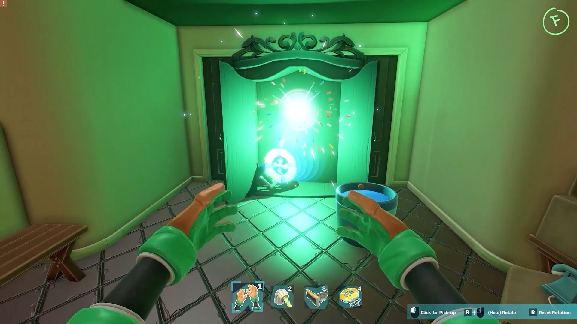 Complete all of the missions in the Monster Mop Up demo!  