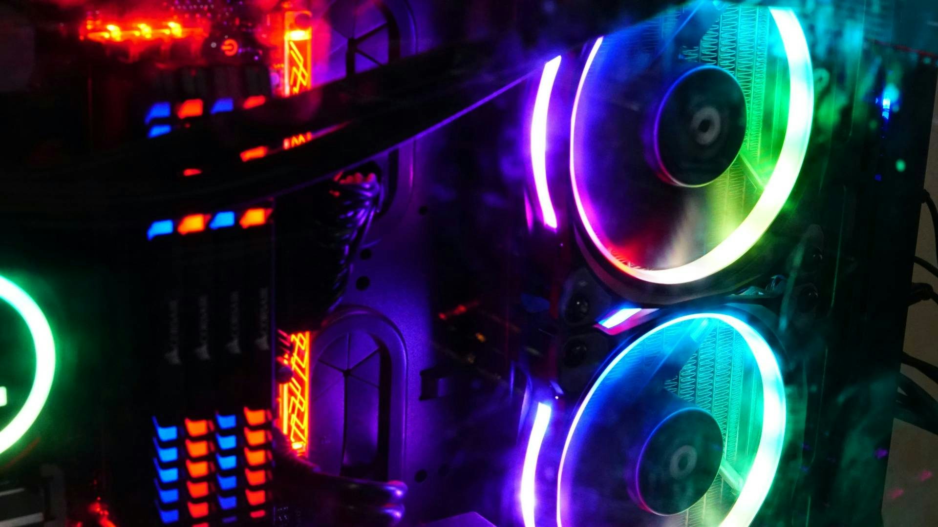 Take a photo with as much RGB lighting as possible for up to $15!