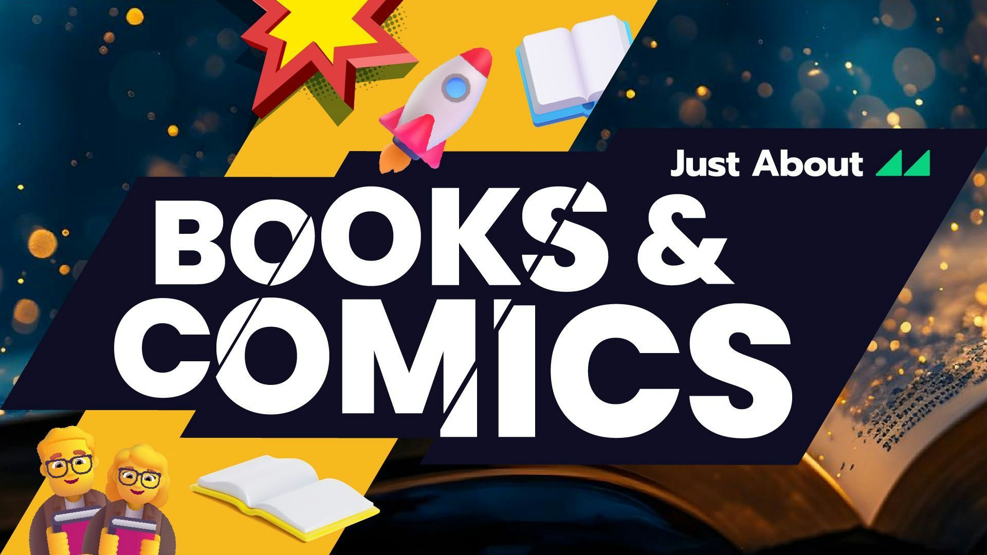 Welcome to Just About Books & Comics