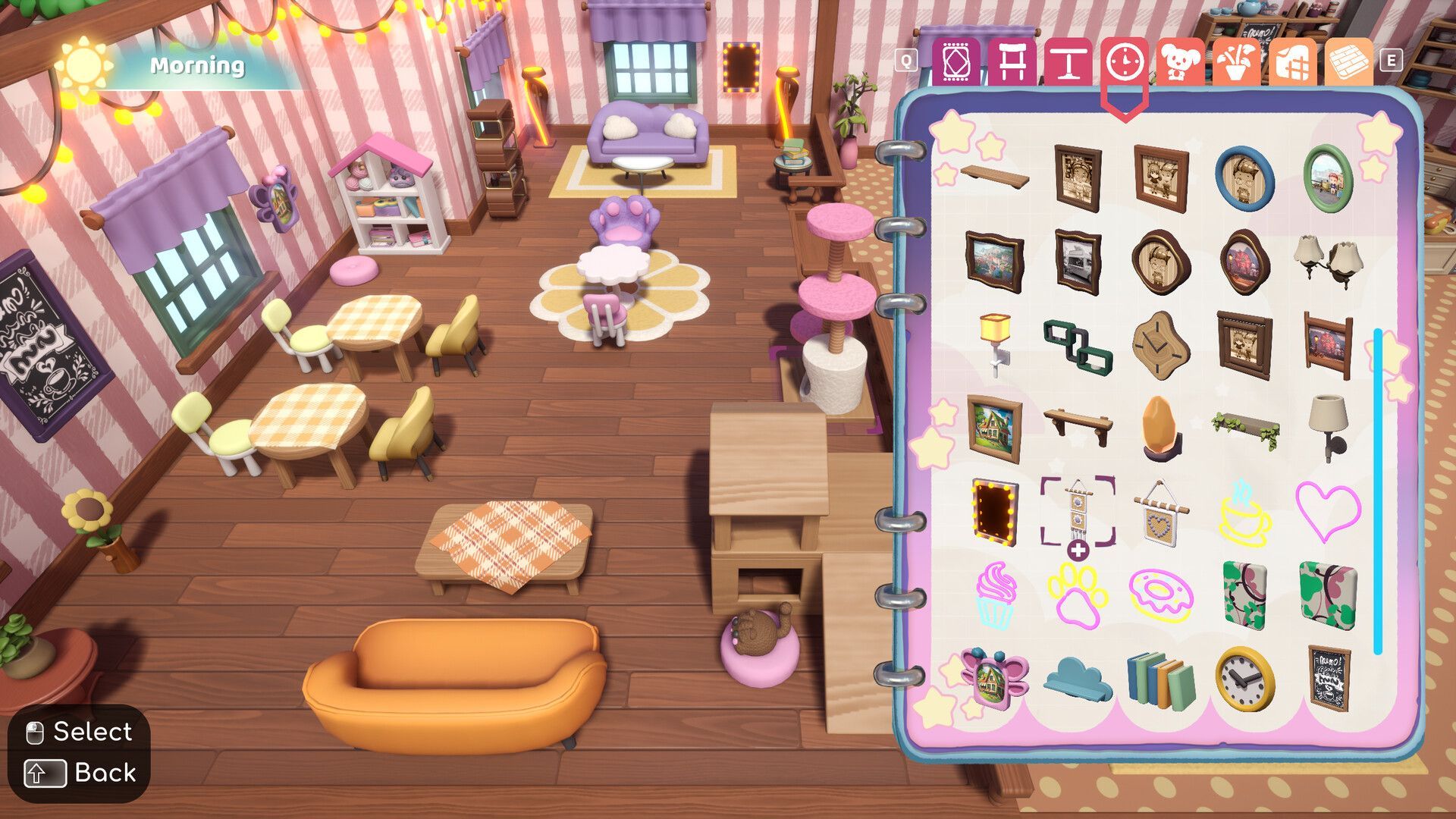 Show us your café and tell us about the décor!