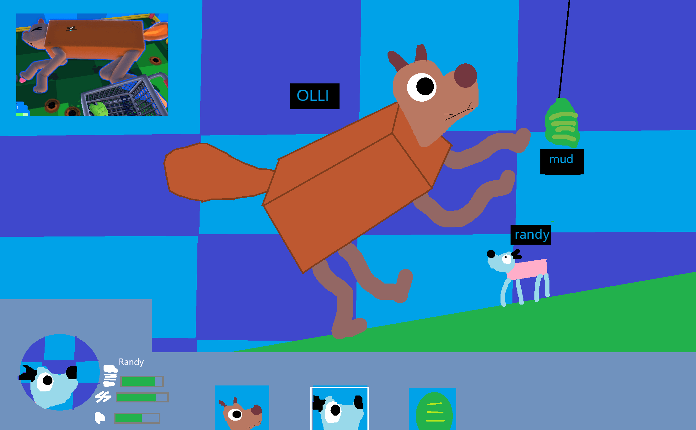 my wobbledogs artwork Wobbledogs :)
