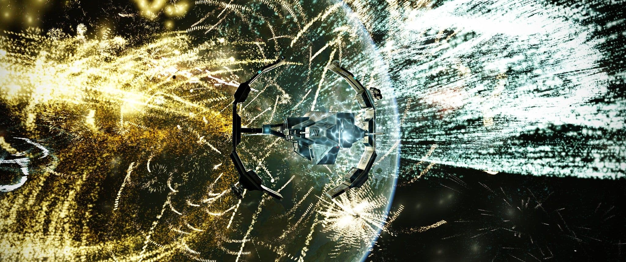 Take a screenshot featuring fireworks!