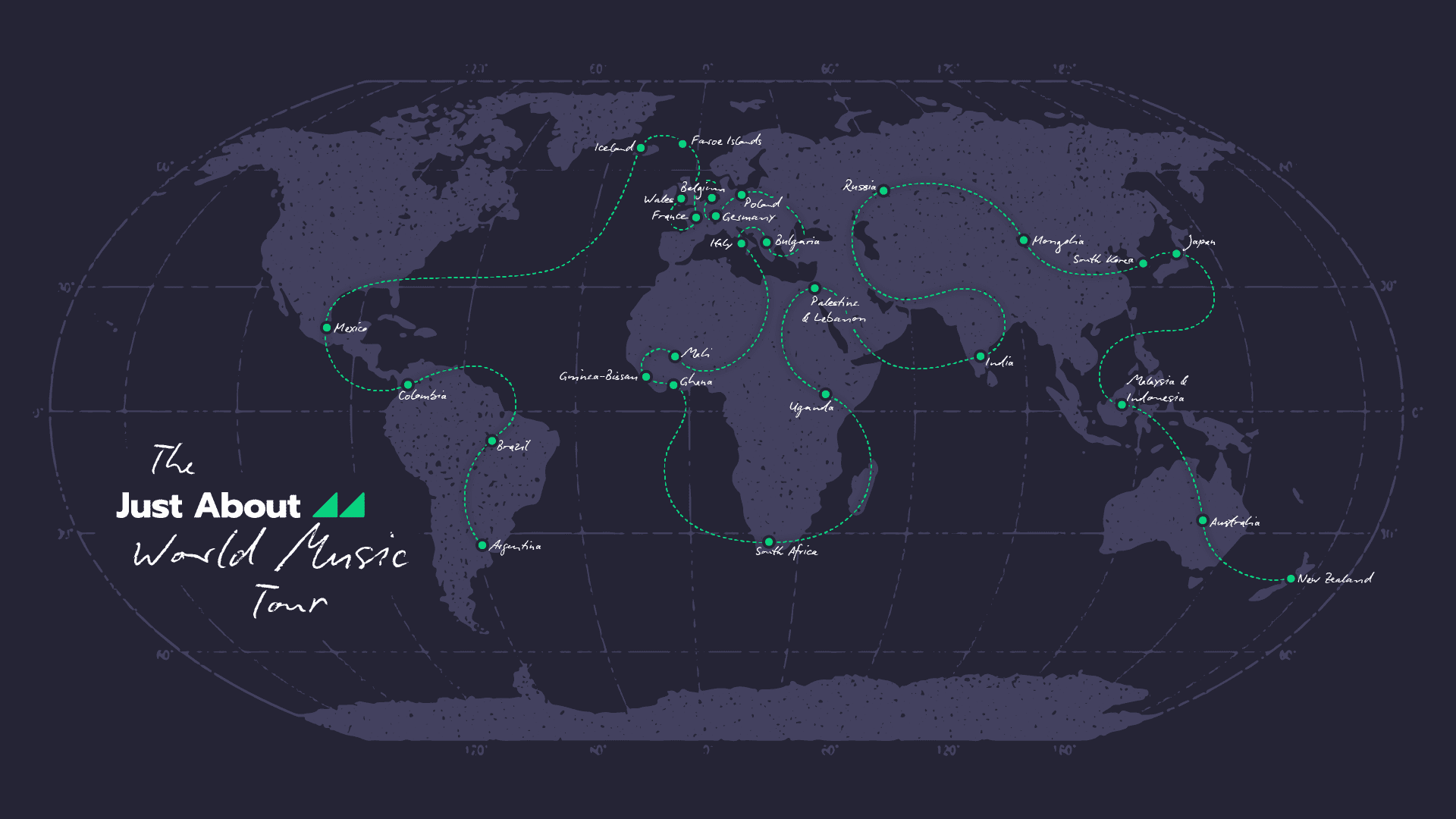 Just About’s World Music Tour: 42 beautiful community-selected non-English songs
