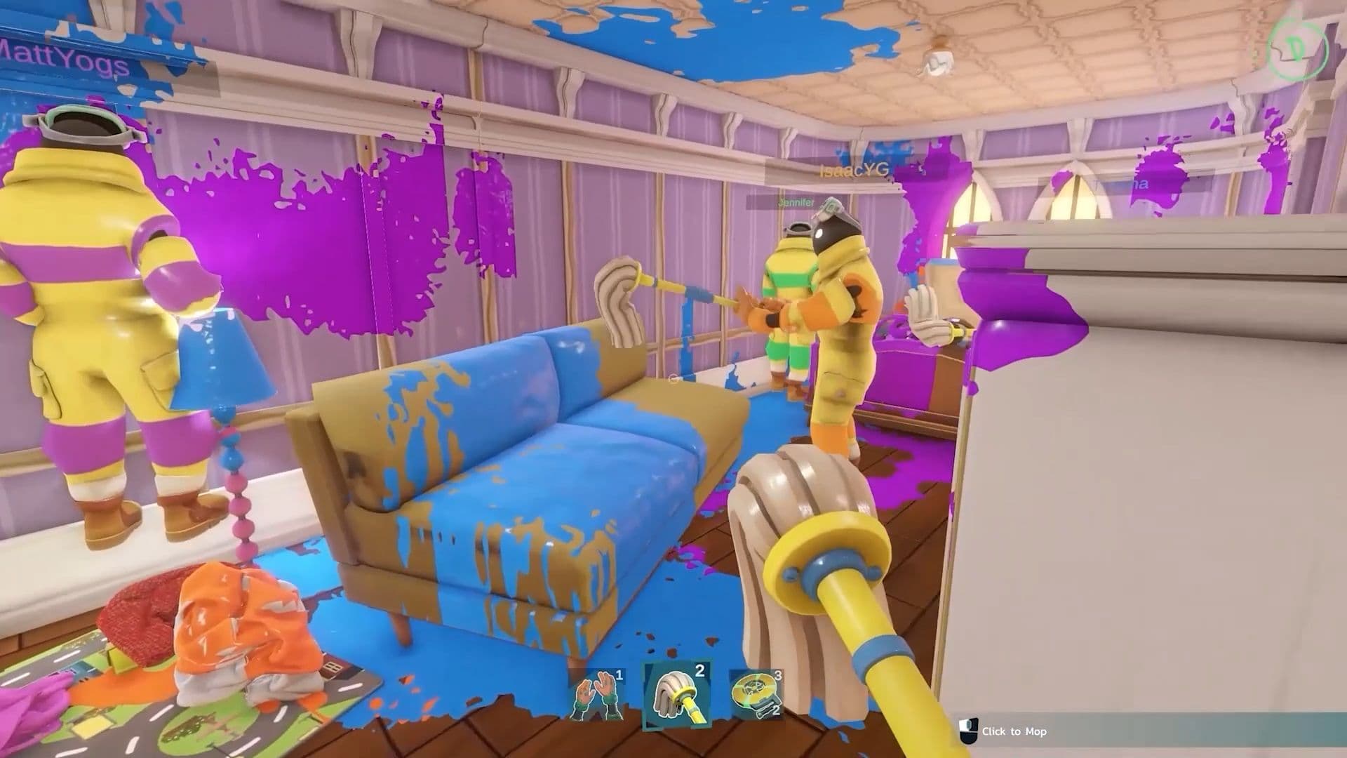 Record a multiplayer Monster Mop Up 'let's play' video!