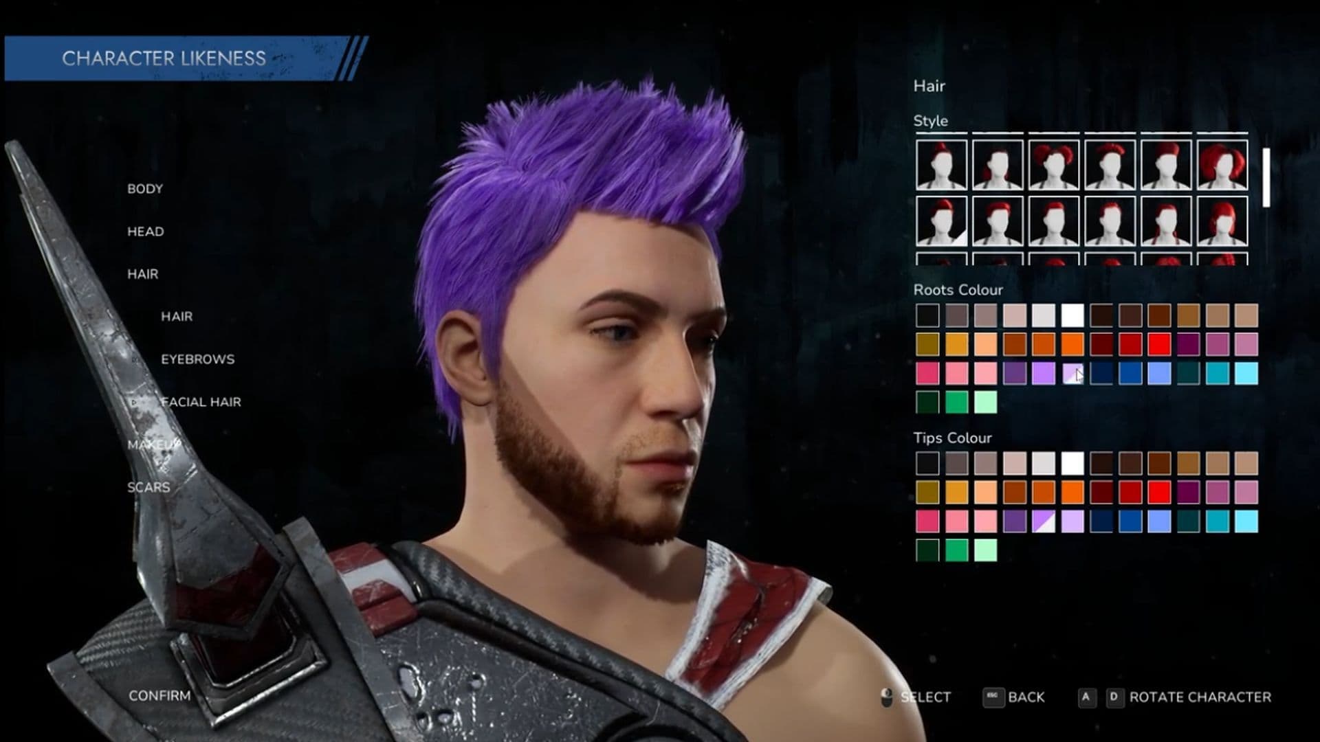 Show us your Empyreal character in the creation screen!