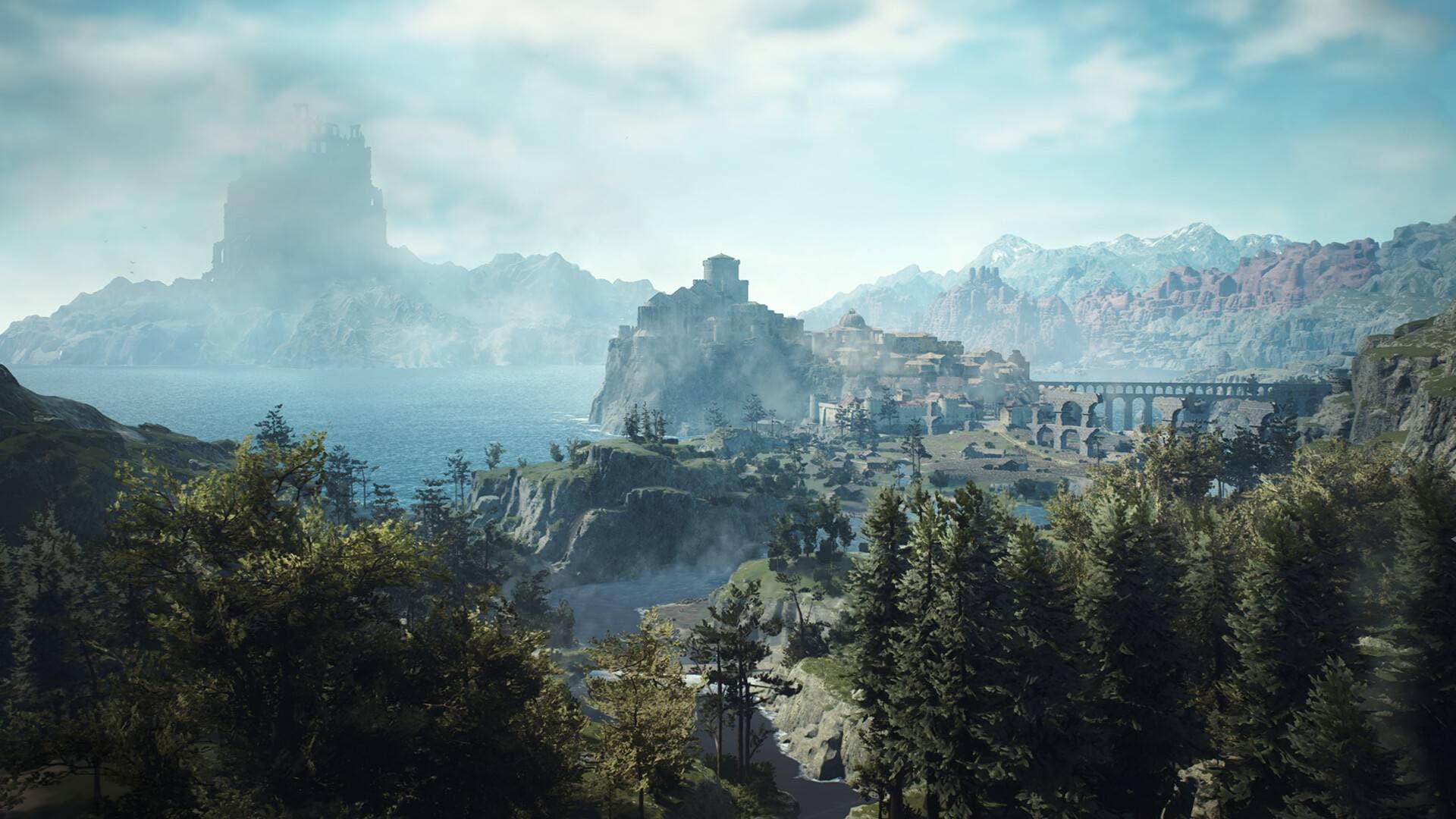 Post a beautiful scenic screenshot in Dragon's Dogma 2 for $4!