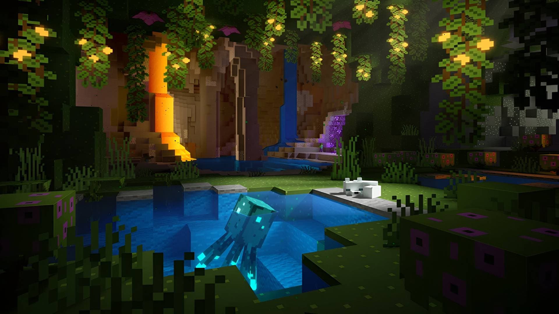 Build a secret base in Minecraft!