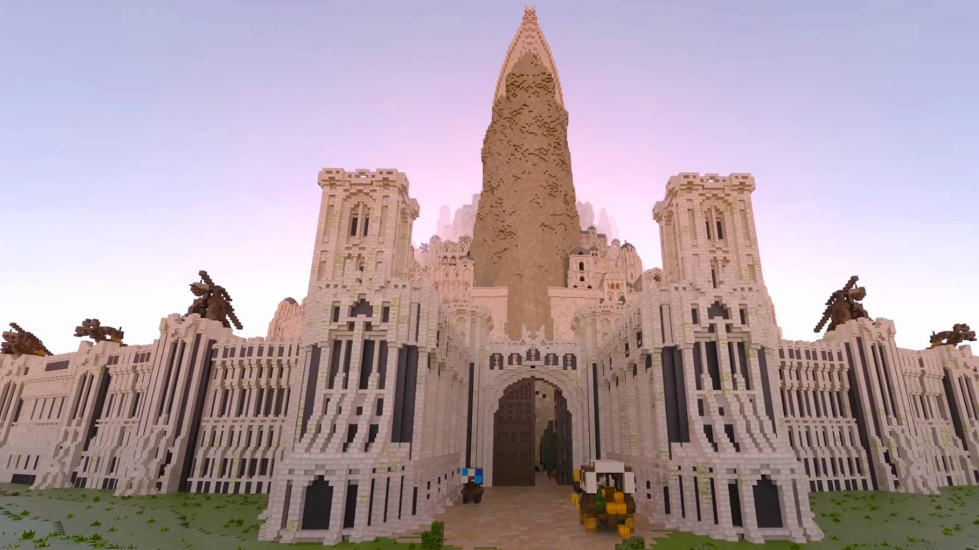 Build a structure inspired by a film, game, book, or television series!