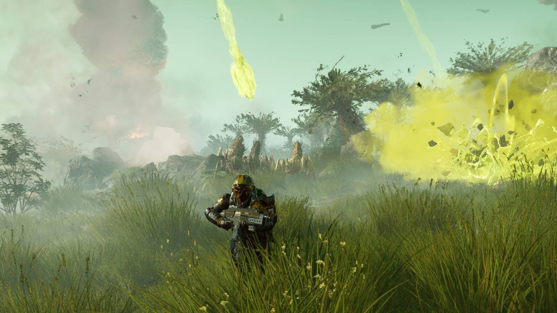 Share your go-to loadout when fighting Terminids in Helldivers 2 for $3!