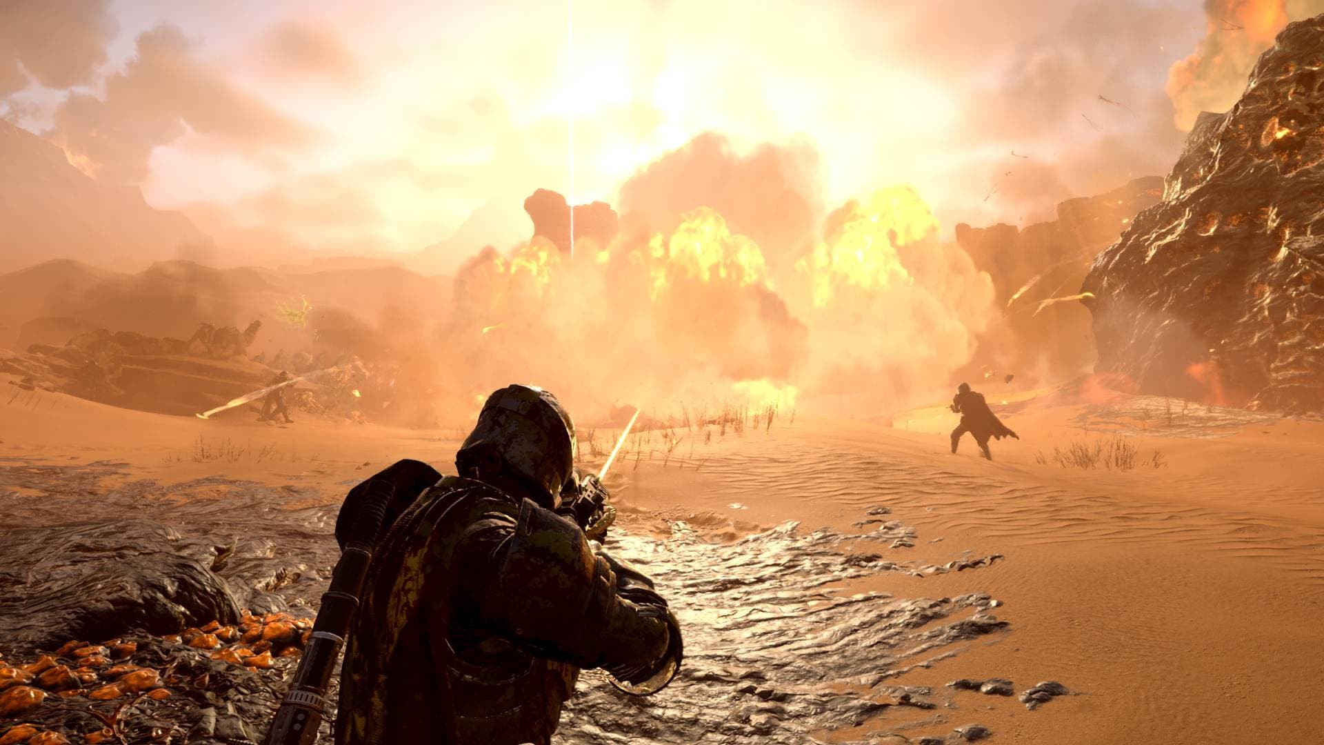 Take the most cinematic screenshot you can in Helldivers 2 for $3!