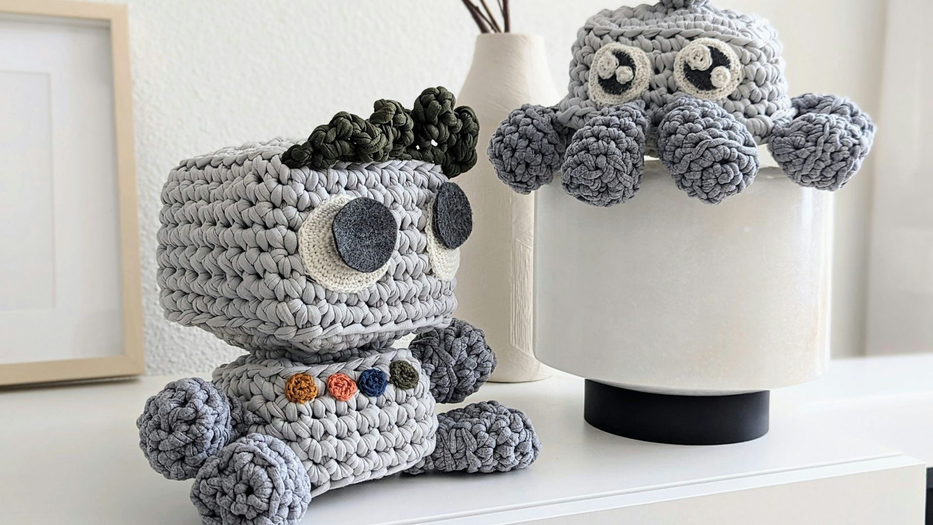 Make a fibre art creation from Critter Café!