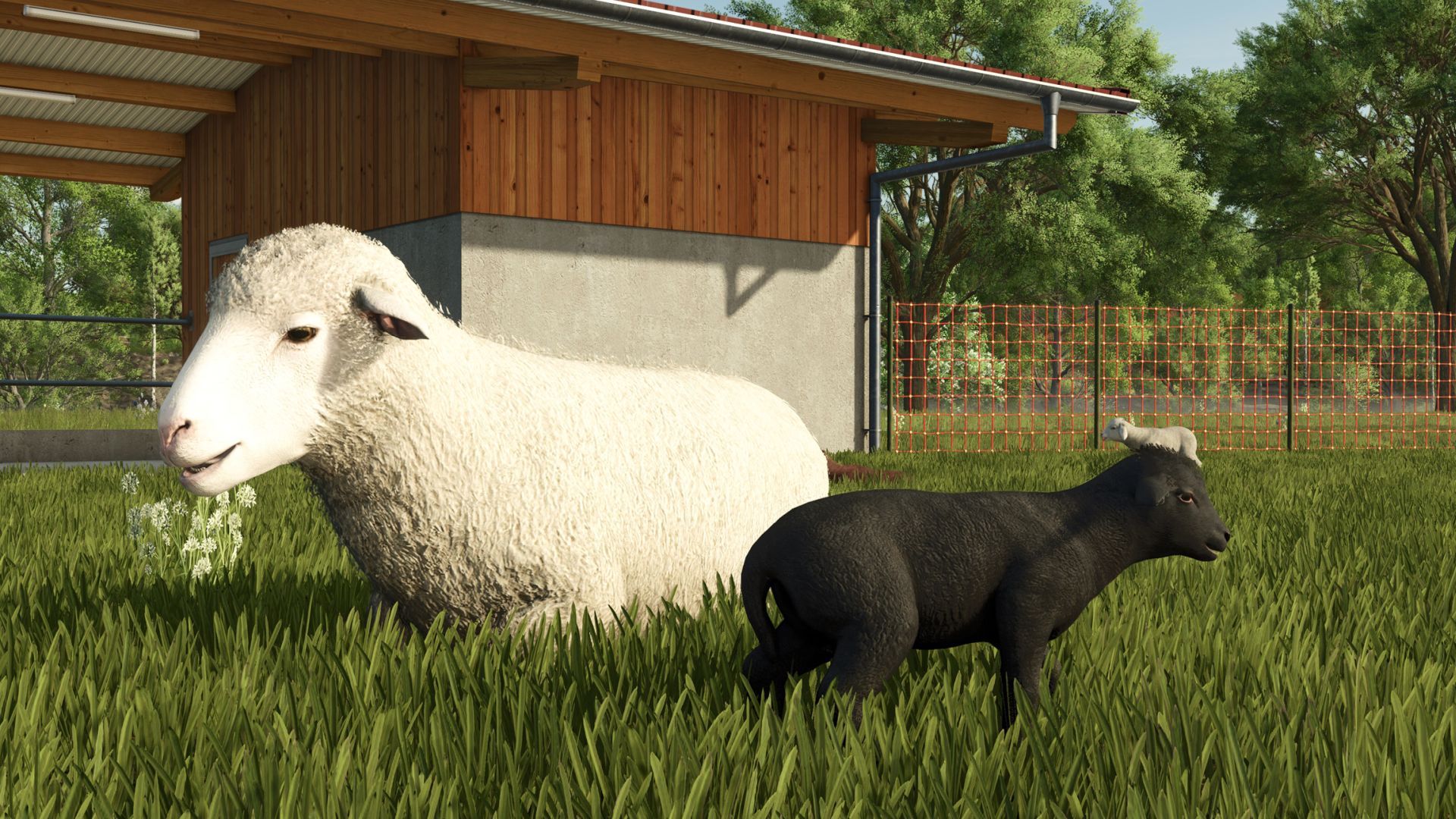 Share a clip of animals being adorable in Farming Simulator 25!