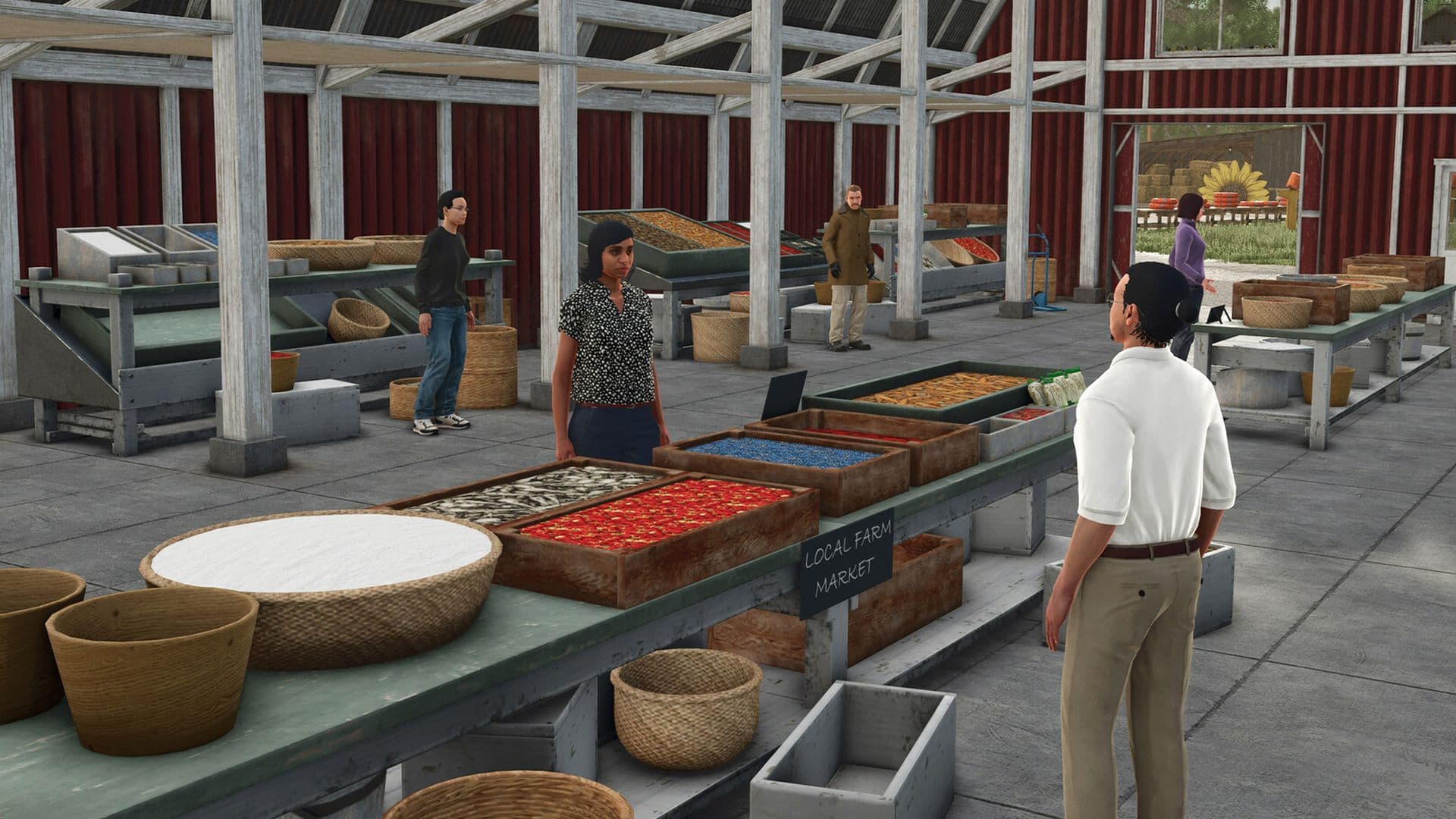 Guide us through any production line from setup to sale in detail