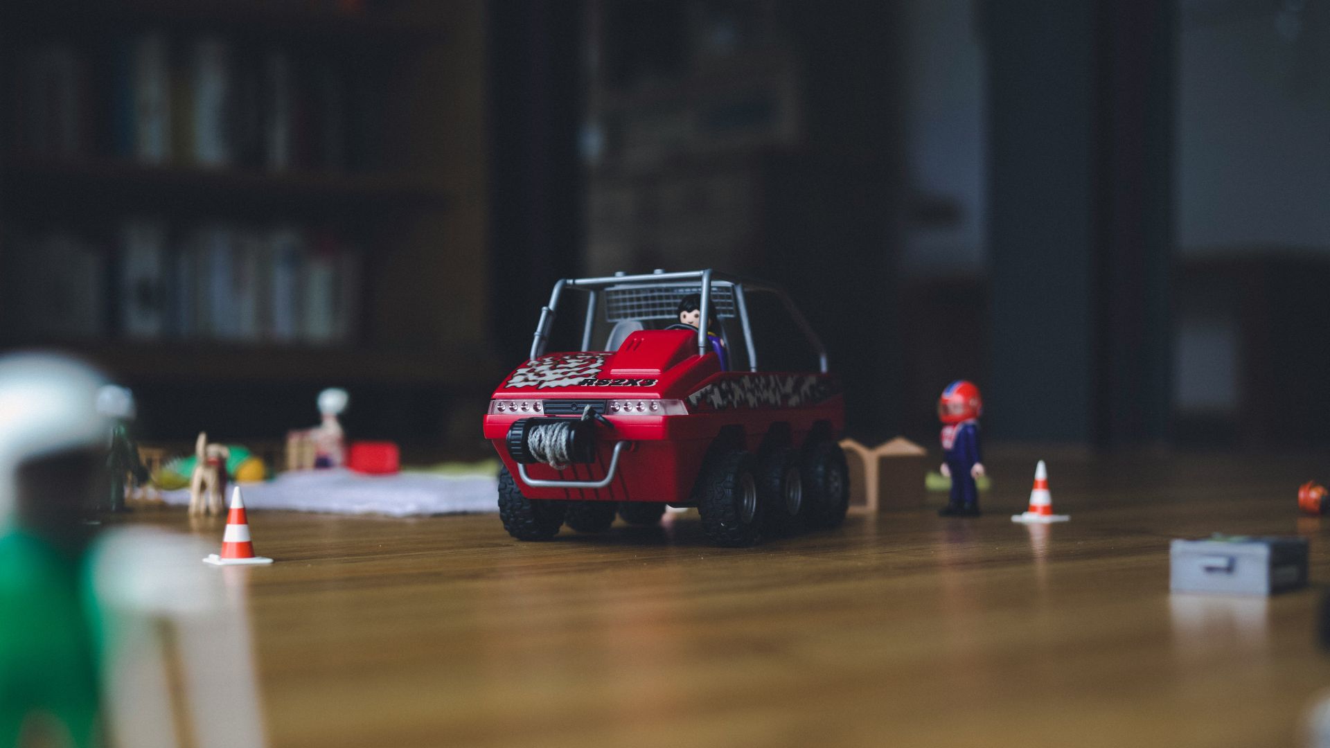 Using props such as Lego figures, film a dramatic sports game for up to $50!