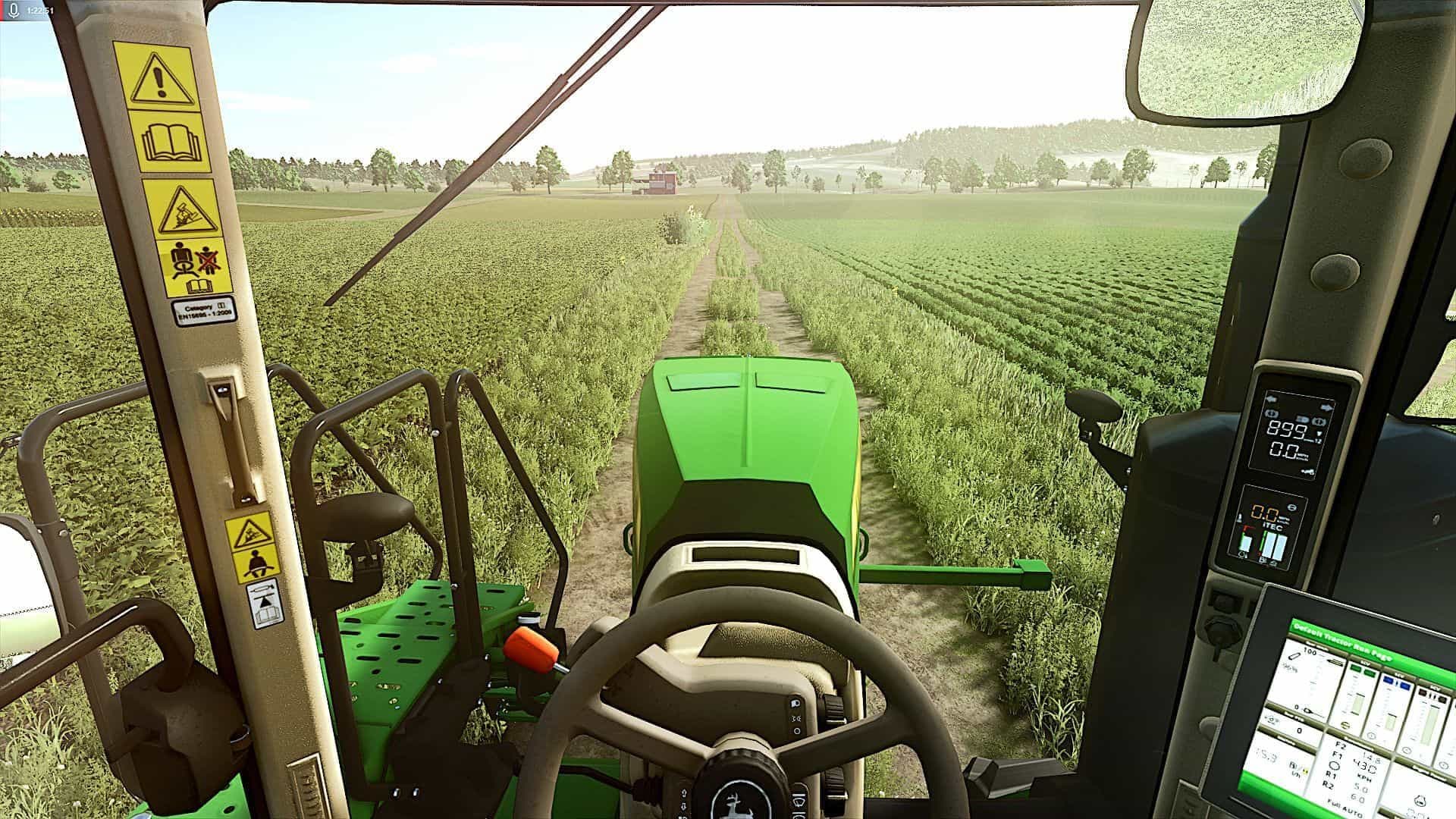 Share beautiful FS25 screens from a tractor's cab! š