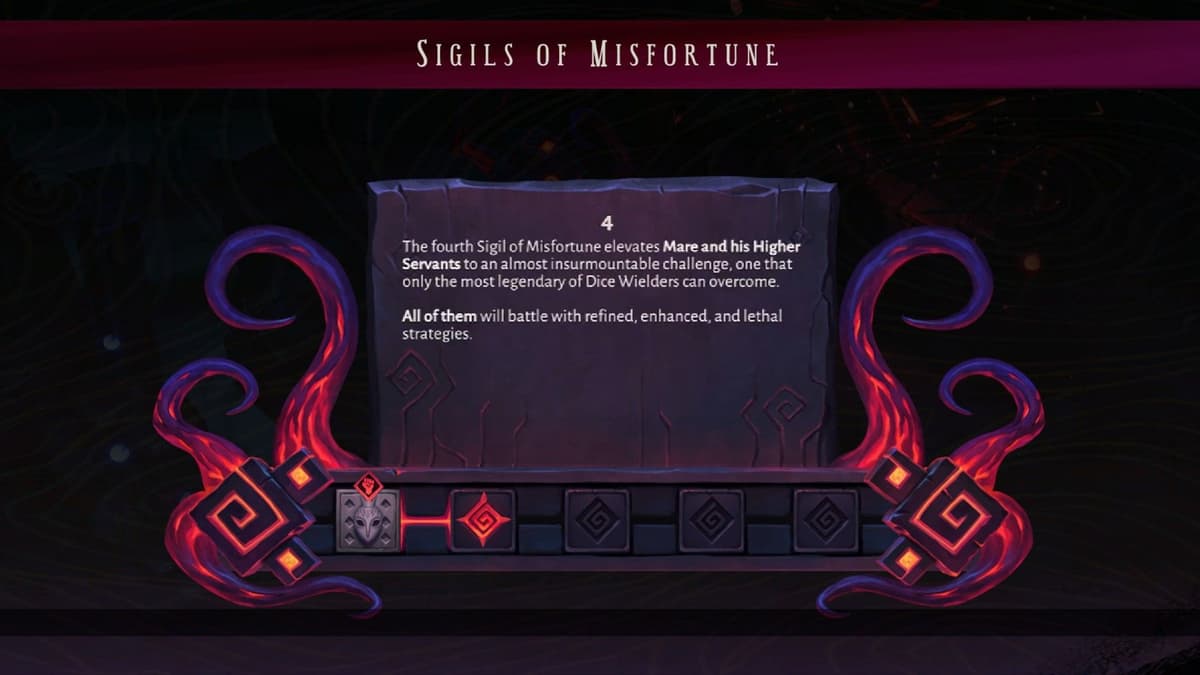 Share boss kills or full runs with two or more Sigils of Misfortune!