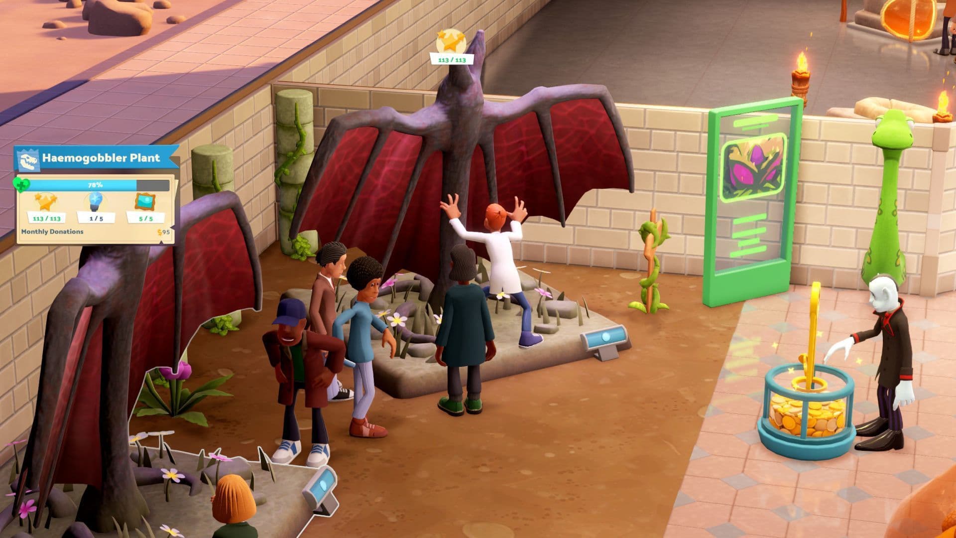 Maximise buzz and donations on an exhibit and tell us how