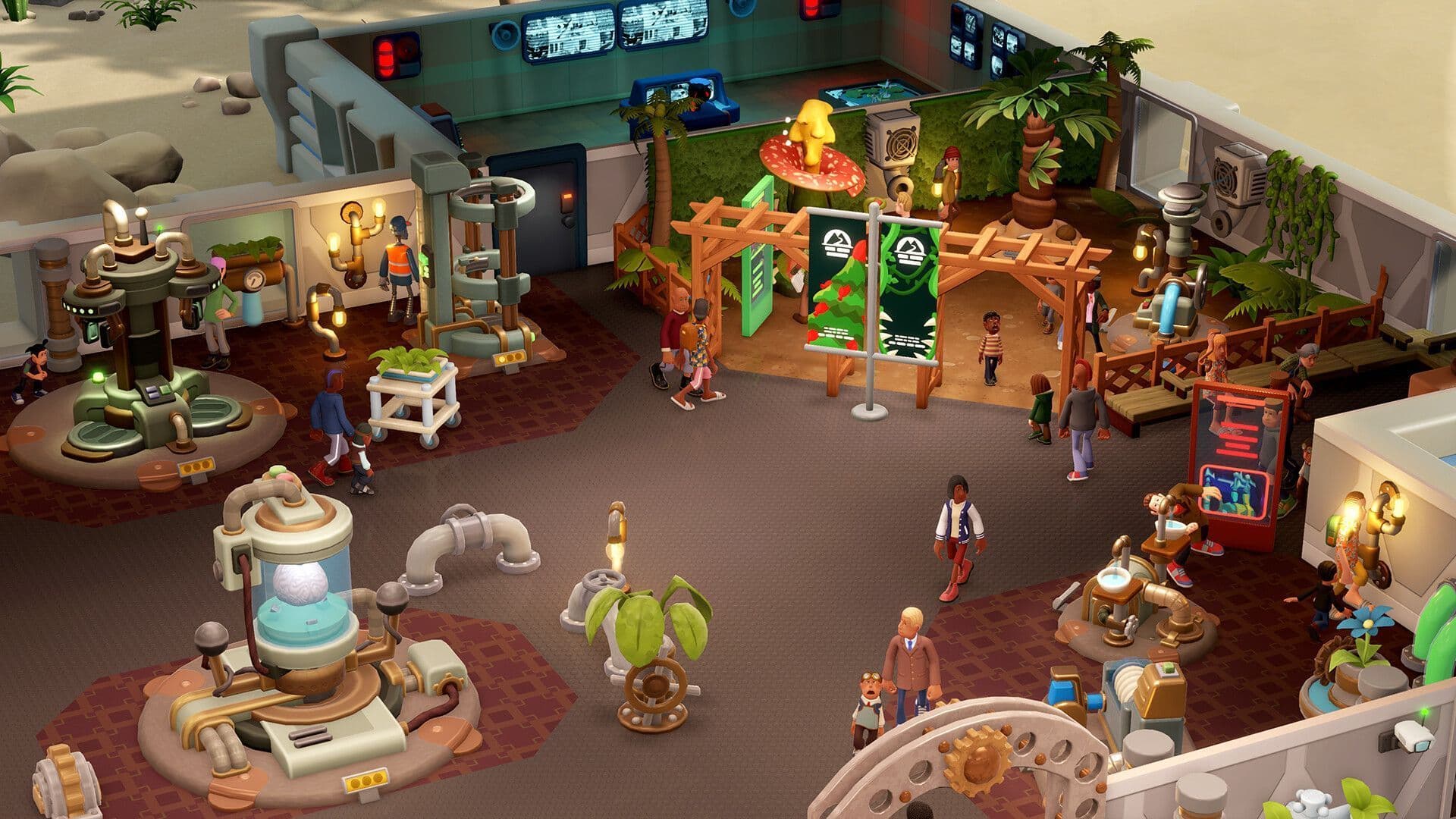 Create a guide on guest management in Two Point Museum!