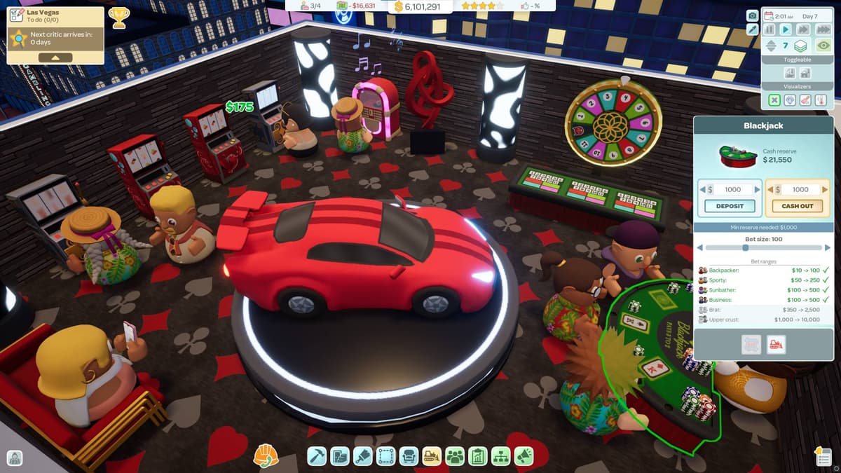 Create a Grand Casino hotel in Hotel Architect!