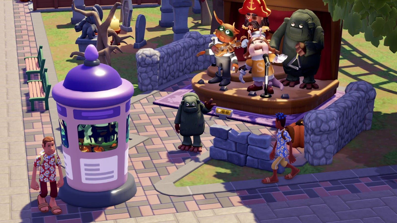 Create a comic strip with a Rides and Relics Mascot!