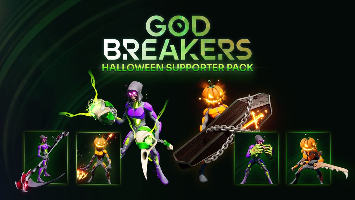 Make a spooky video with the Godbreakers Halloween pack! ๐