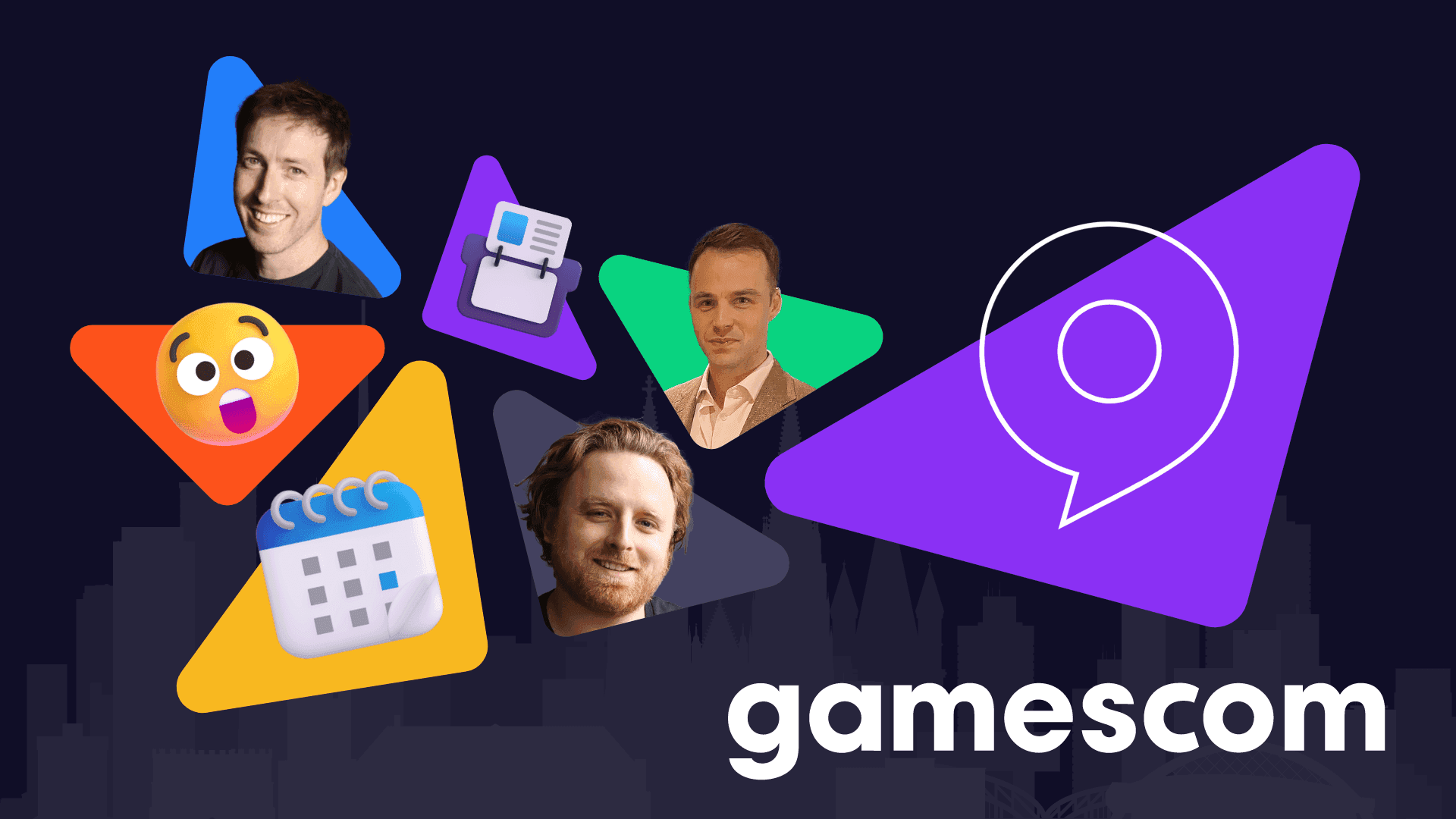 What is Just About doing at Gamescom?