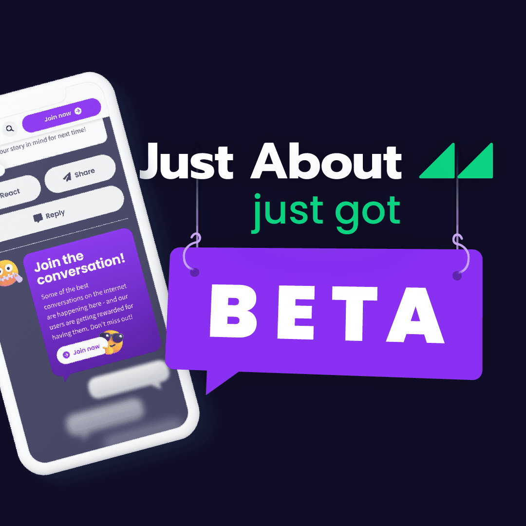 Big news: Just About is officially in Beta!