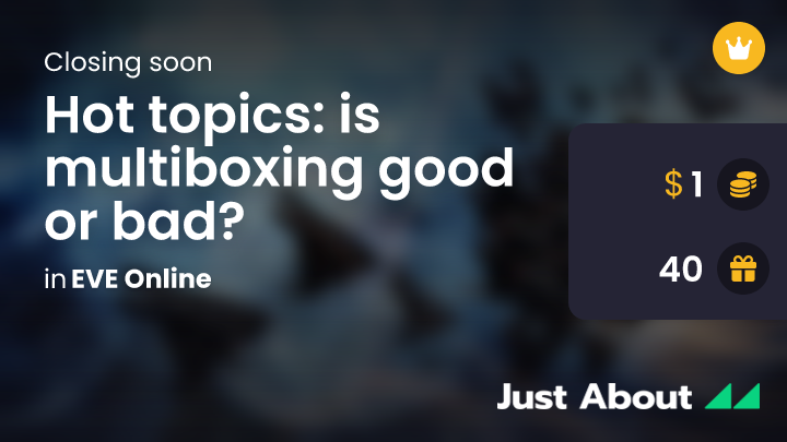 Hot topics: is multiboxing good or bad? | Just About EVE Online