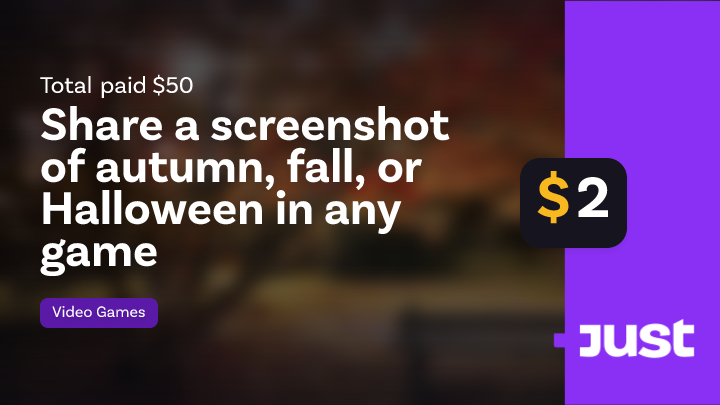 Share a screenshot of autumn, fall, or Halloween in any game | Just ...